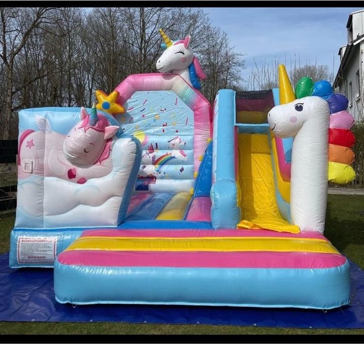 Hüpfburg Einhorn von ATP.Hüpfland – Bild 1